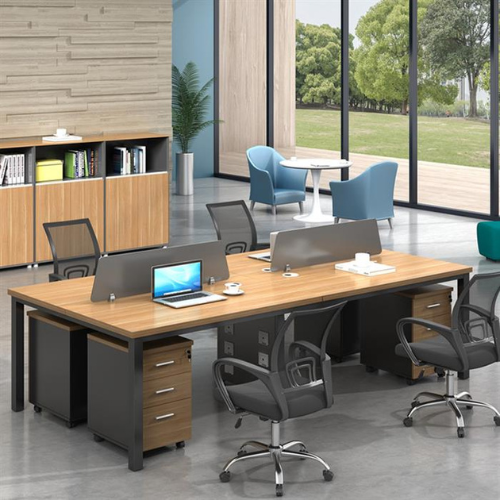 4 Person Modular Office Workstation - Sogno Office Furniture